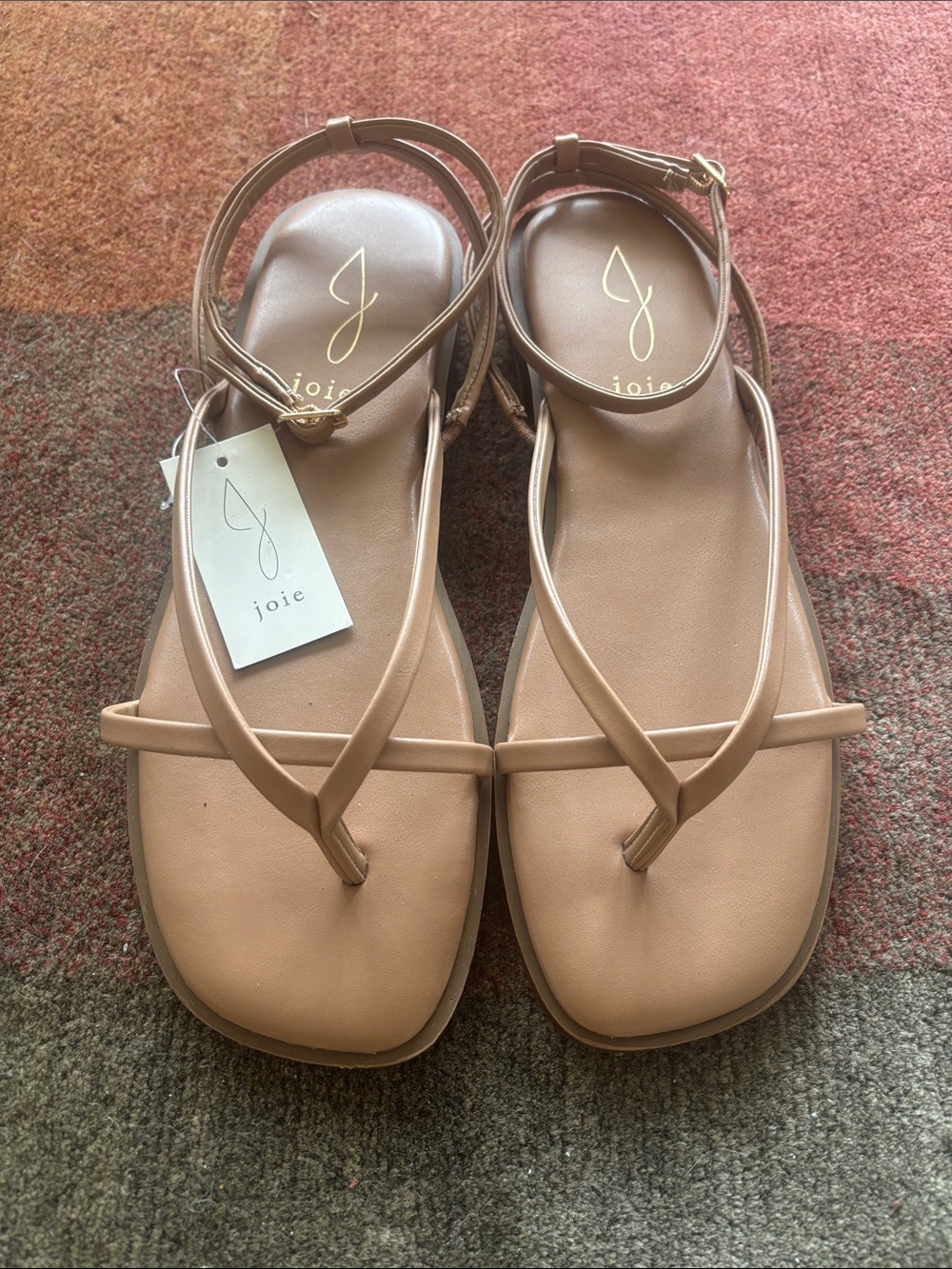 NEW - Joie 'Vida' Tan Sandals - Sz 8